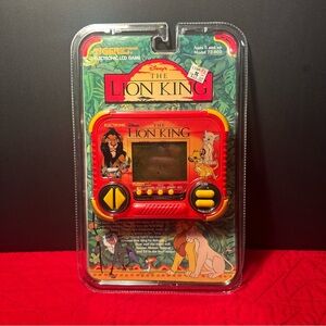 Vintage, Rare, New in Package The Lion King Handheld Tiger Electronic LCD Game